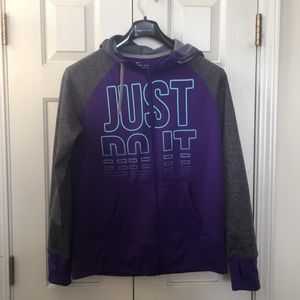 woman’s nike hoodie - large